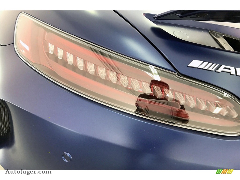 2020 AMG GT C Coupe - designo Brilliant Blue Magno (Matte) / Saddle Brown photo #24