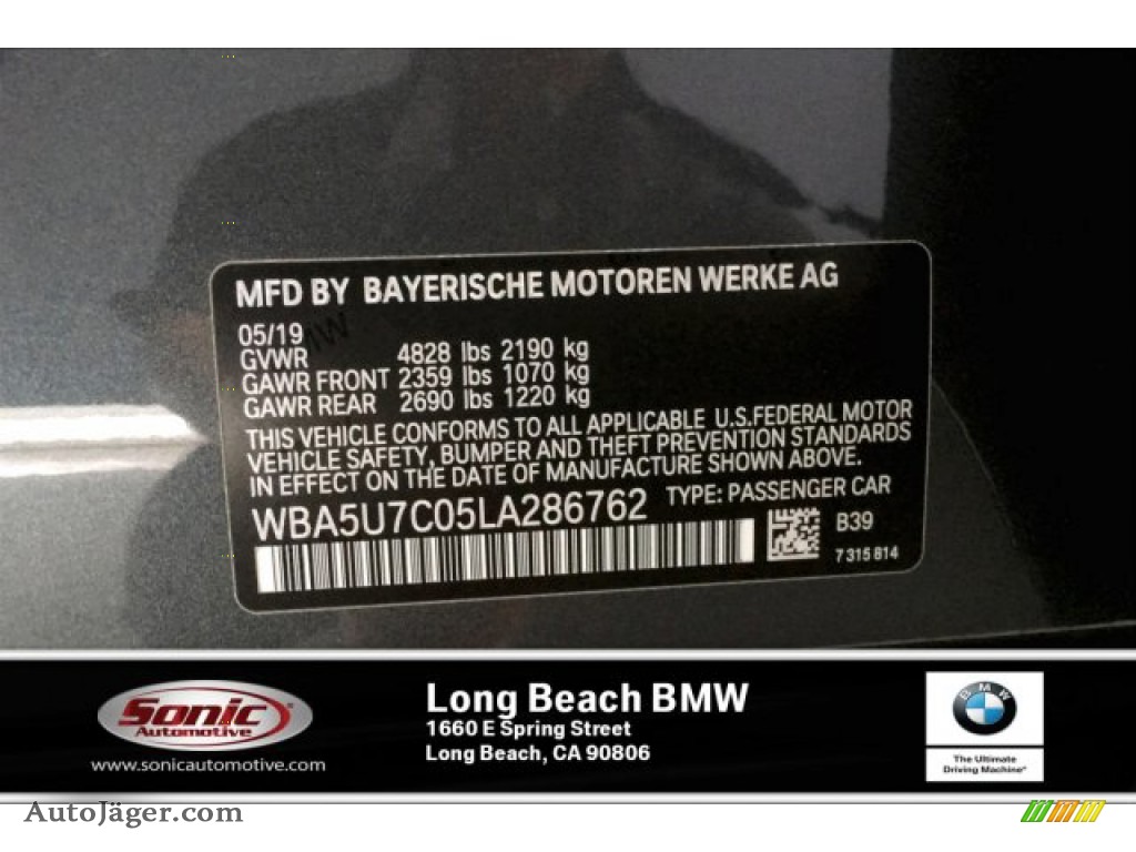 2020 3 Series M340i Sedan - Mineral Grey Metallic / Black photo #11
