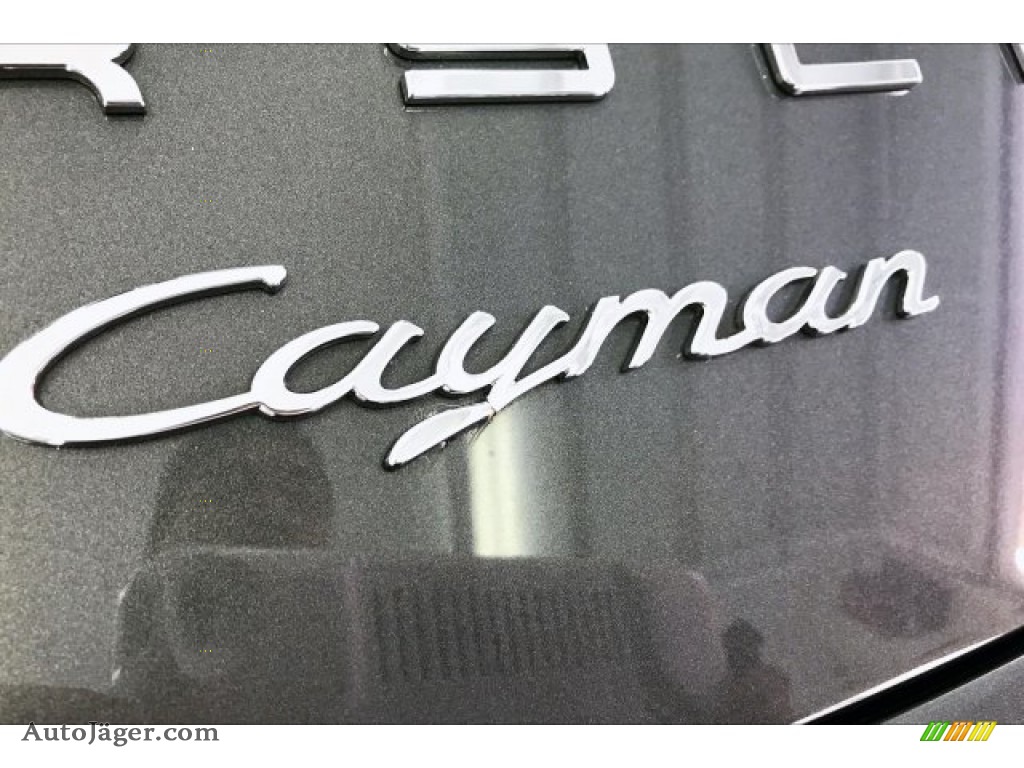2014 Cayman  - Agate Grey Metallic / Black photo #24