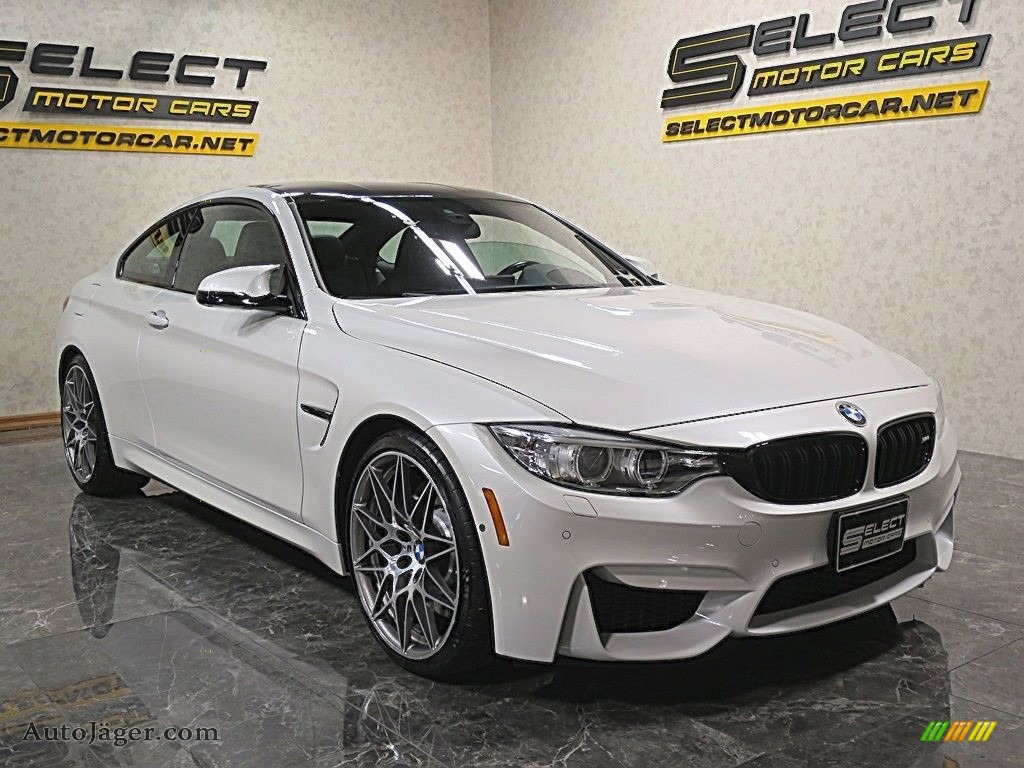 2017 M4 Coupe - Mineral White Metallic / Carbonstructure Anthracite/Black photo #3