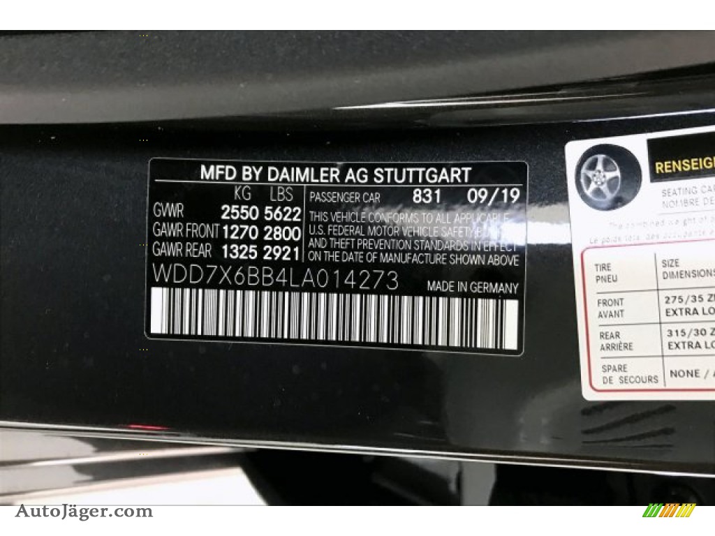 2020 AMG GT 53 - Graphite Gray Metallic / Black w/Dinamica photo #24