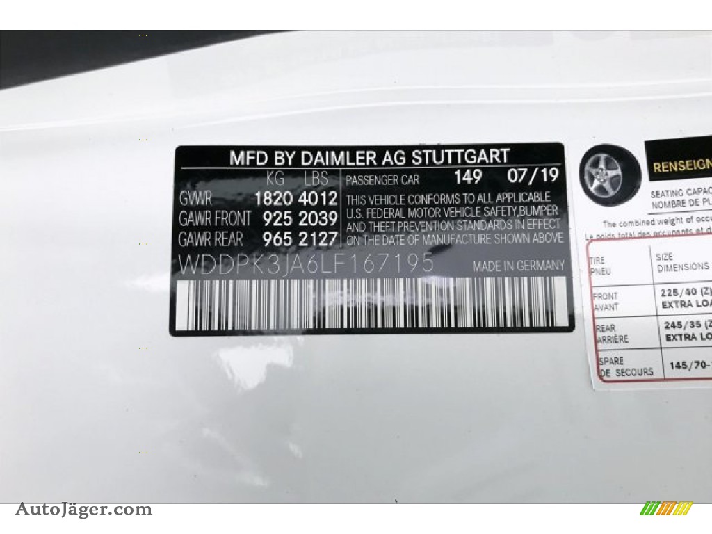2020 SLC 300 Roadster - Polar White / Saddle Brown photo #11