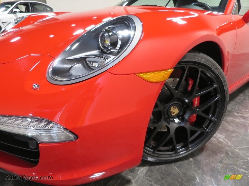 2014 911 Carrera S Cabriolet - Guards Red / Black photo #11