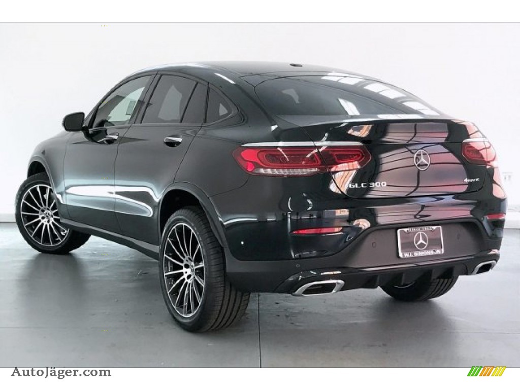 2020 GLC 300 4Matic Coupe - Black / Cranberry Red/Black photo #2