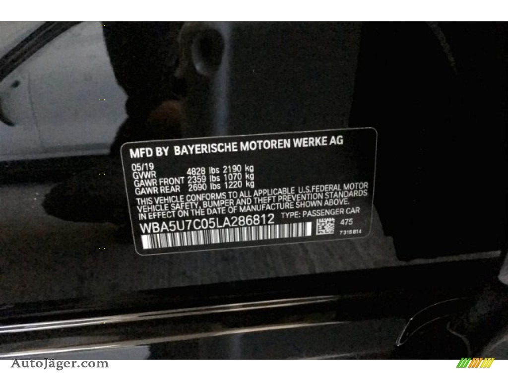 2020 3 Series M340i Sedan - Black Sapphire Metallic / Black photo #11
