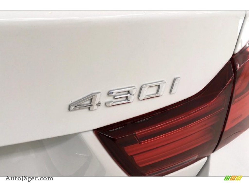 2020 4 Series 430i Coupe - Alpine White / Black photo #7
