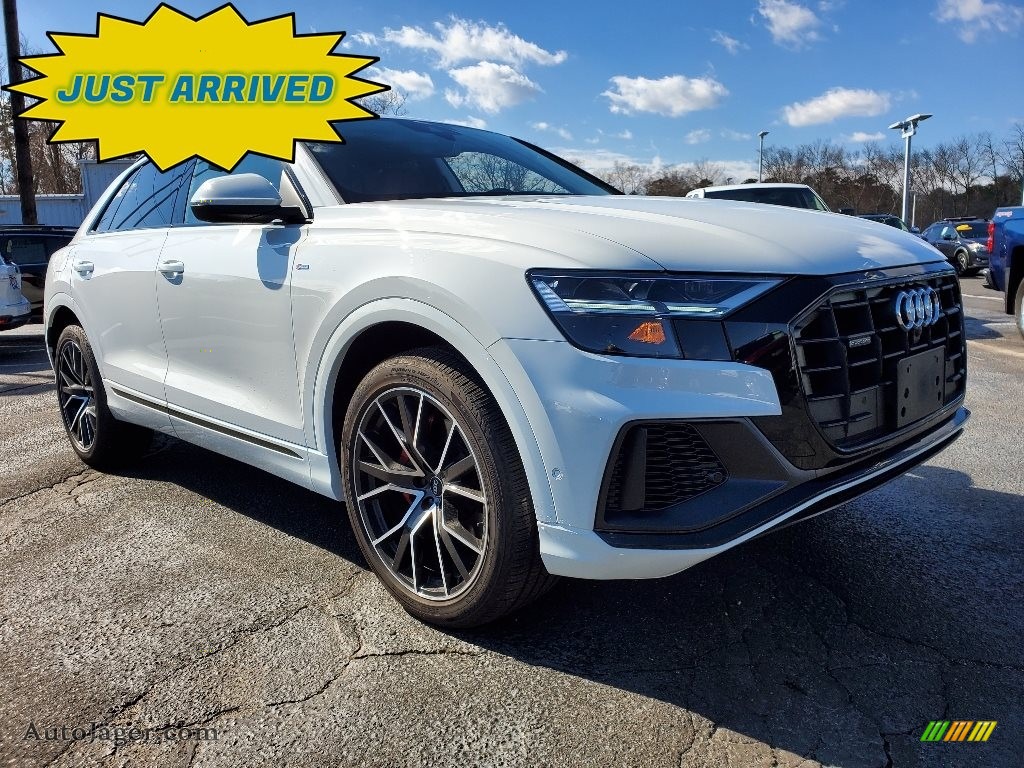 2019 Q8 55 Premium quattro - Carrara White / Okapi Brown photo #1