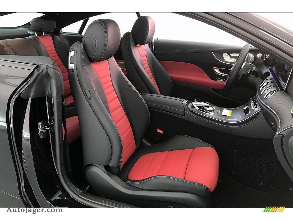 2020 E 450 Coupe - Black / Classic Red/Black photo #5