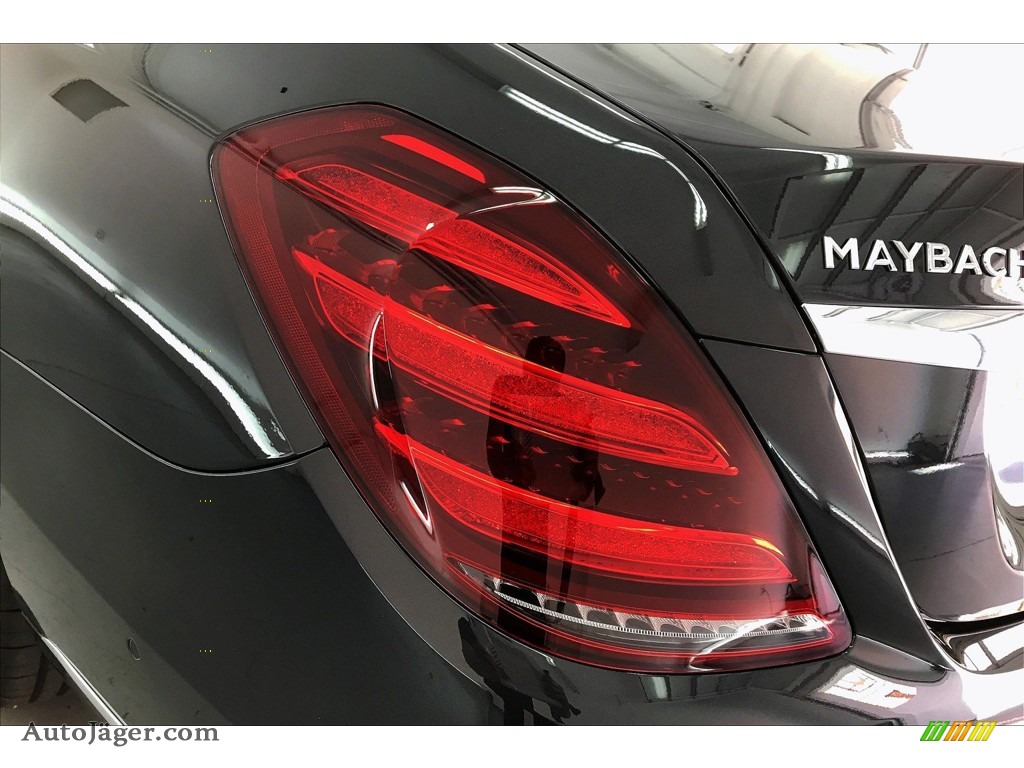 2020 S Maybach S650 - Magnetite Black Metallic / Porcelain/Black photo #26