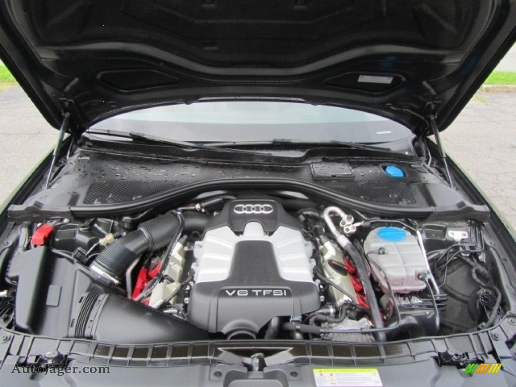 2013 A6 3.0T quattro Sedan - Oolong Gray Metallic / Nougat Brown photo #25