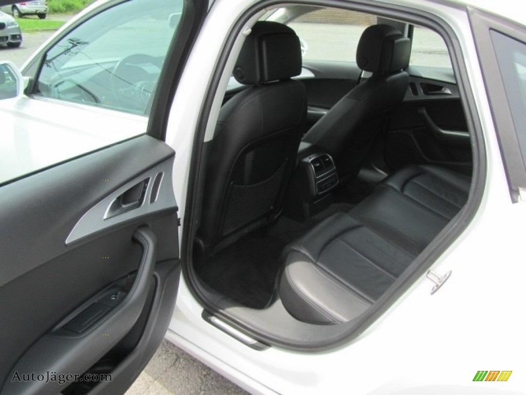 2012 A6 3.0T quattro Sedan - Ibis White / Black photo #19