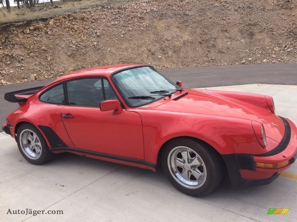 1986 911 Turbo Coupe - Guards Red / Black photo #1