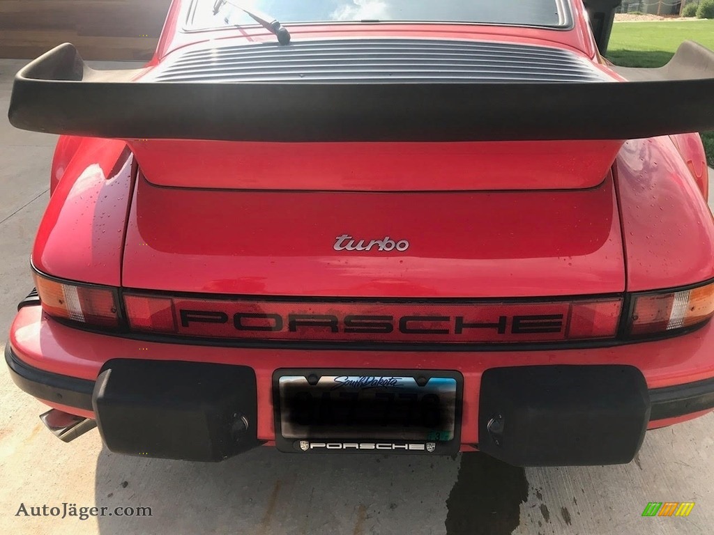 1986 911 Turbo Coupe - Guards Red / Black photo #9