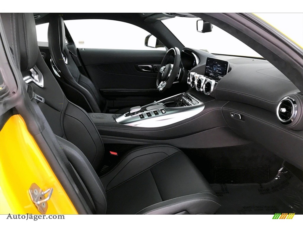2020 AMG GT C Coupe - AMG Solarbeam Yellow Metallic / Black photo #5