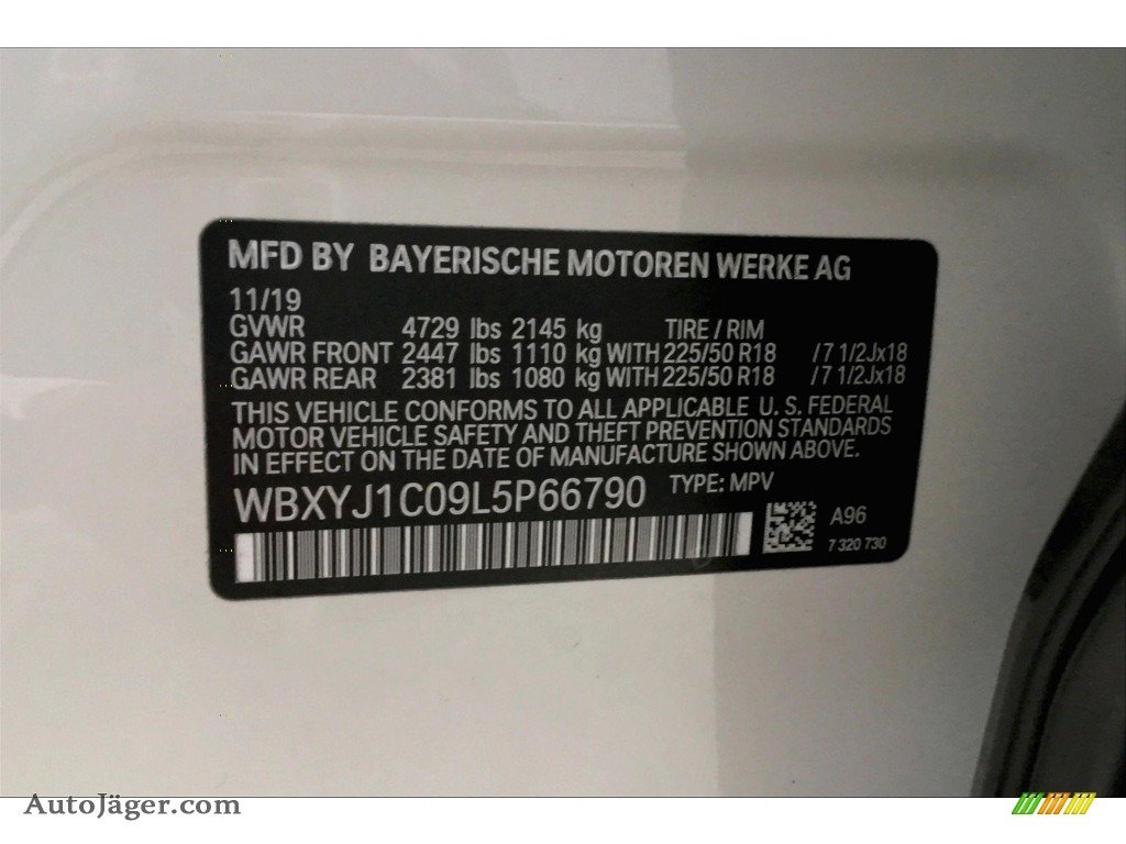 2020 X2 xDrive28i - Mineral White Metallic / Oyster/Black photo #11