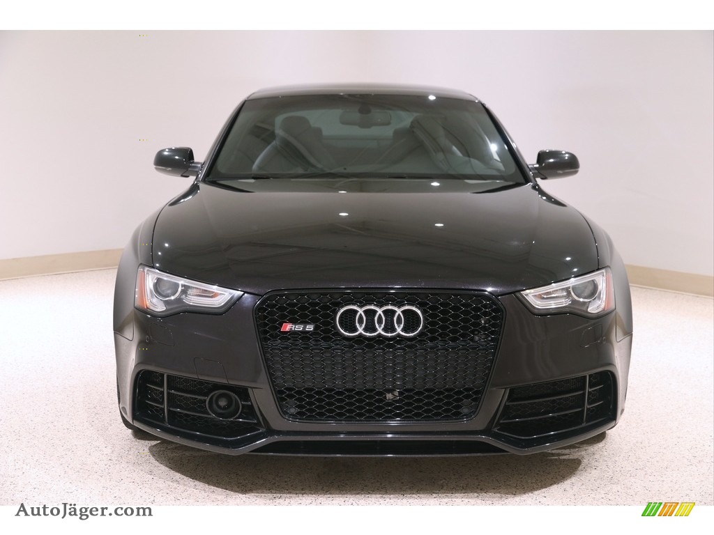 2015 RS 5 Coupe quattro - Panther Black Crystal / Black photo #2