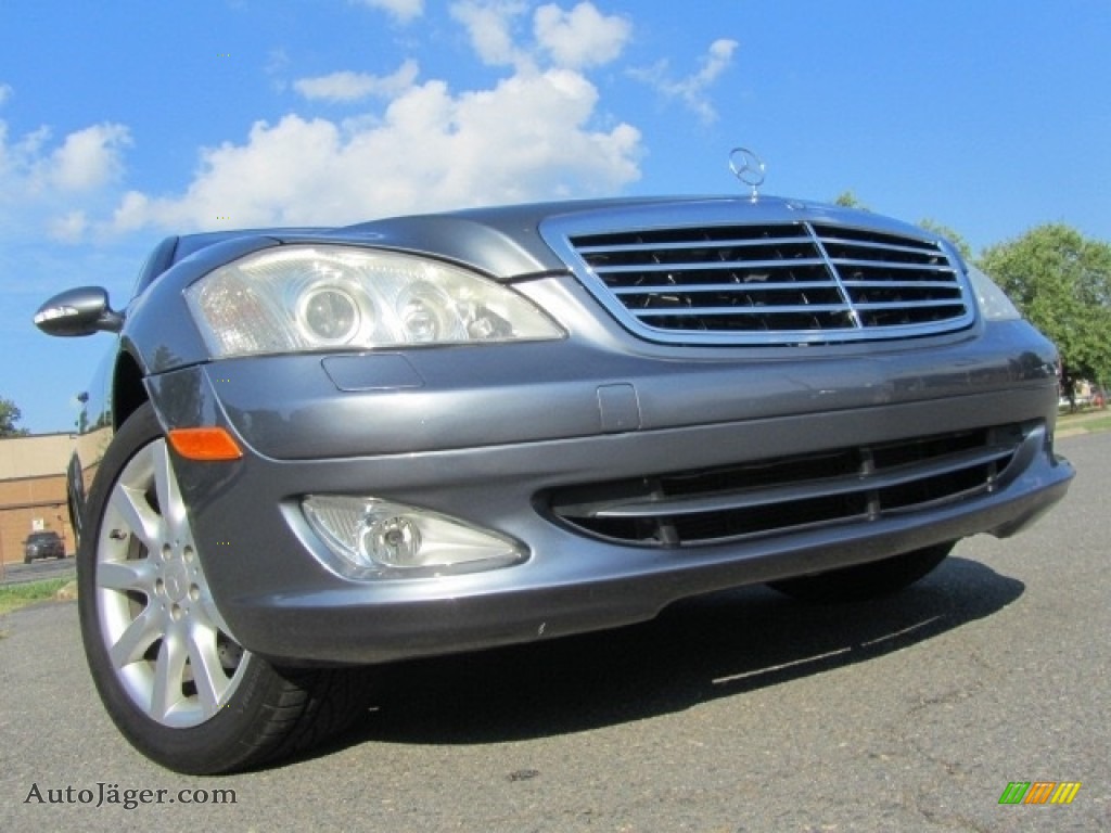 2008 S 550 Sedan - Flint Grey Metallic / Grey/Dark Grey photo #2