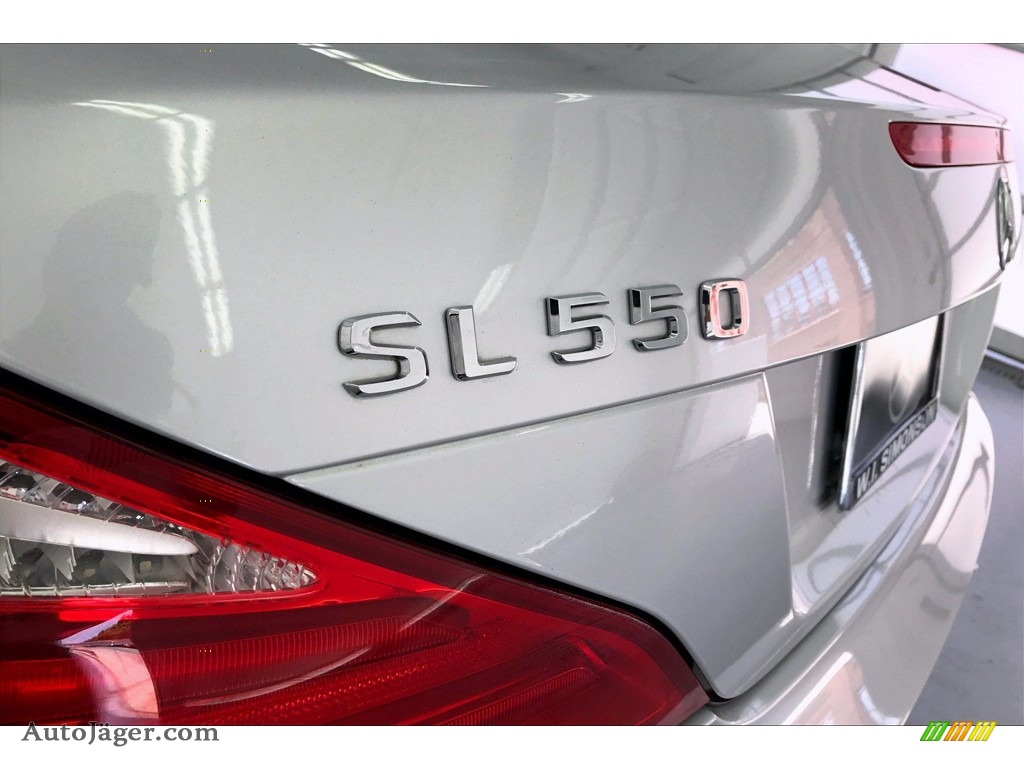 2013 SL 550 Roadster - Iridium Silver Metallic / Red/Black photo #25