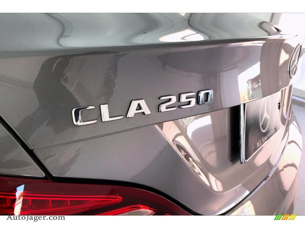 2018 CLA 250 Coupe - Mountain Grey Metallic / Black photo #27