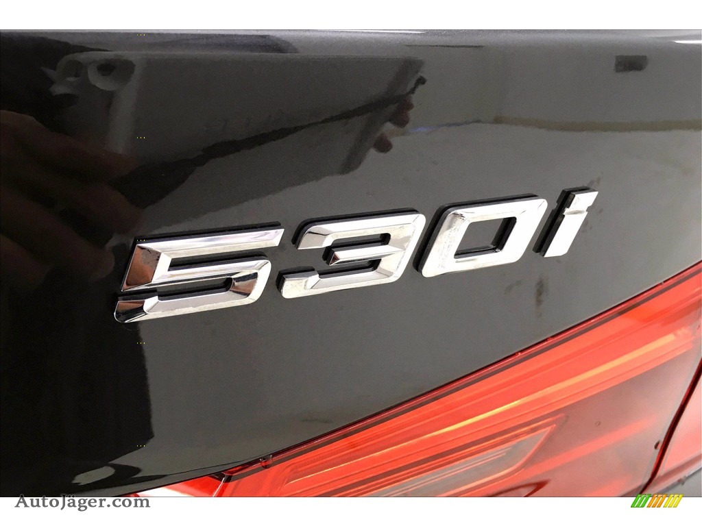 2020 5 Series 530i Sedan - Dark Graphite Metallic / Black photo #16