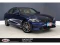 BMW 3 Series 330i Sedan Mediterranean Blue Metallic photo #1