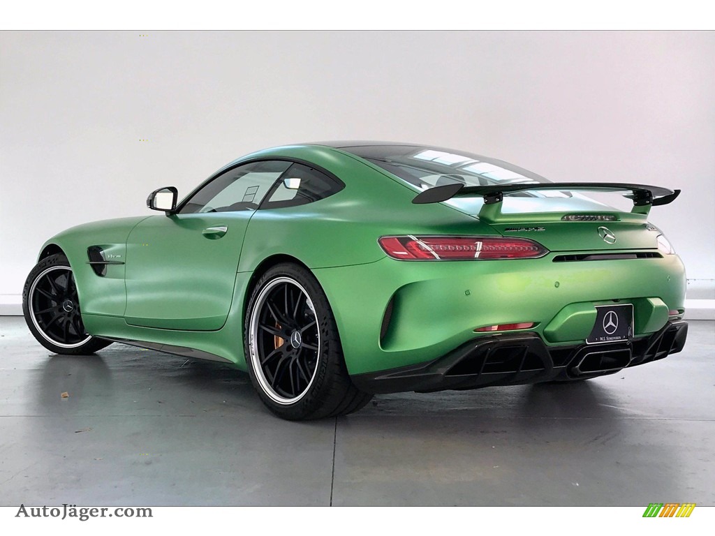 2019 AMG GT R Coupe - AMG Green Hell Magno (Matte) / Black w/Dinamica photo #2