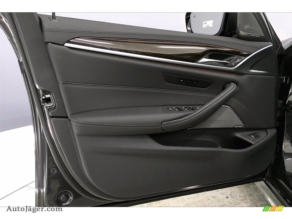 2020 5 Series 540i Sedan - Dark Graphite Metallic / Black photo #13