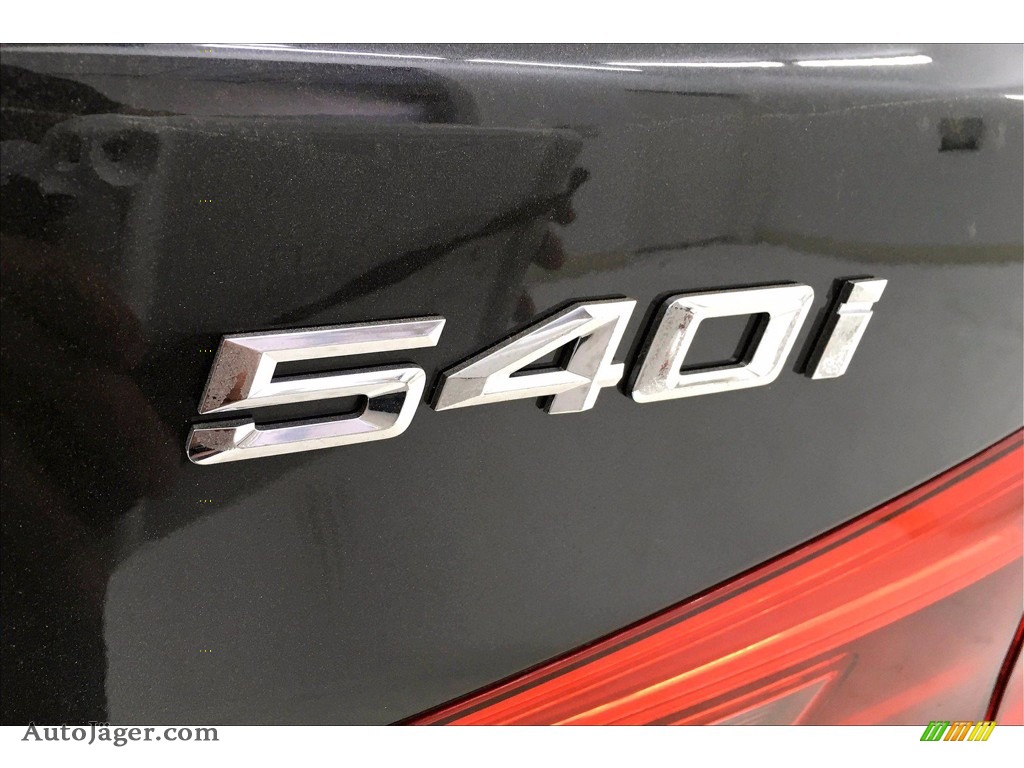 2020 5 Series 540i Sedan - Dark Graphite Metallic / Black photo #16