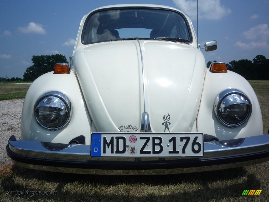 1974 Beetle Coupe - Atlas White / Slate photo #2