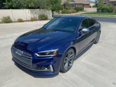 Navarra Blue Metallic 2018 Audi S5 Prestige Sportback