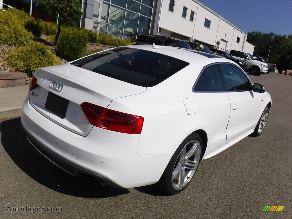 2014 S5 3.0T Premium Plus quattro Coupe - Ibis White / Black photo #16