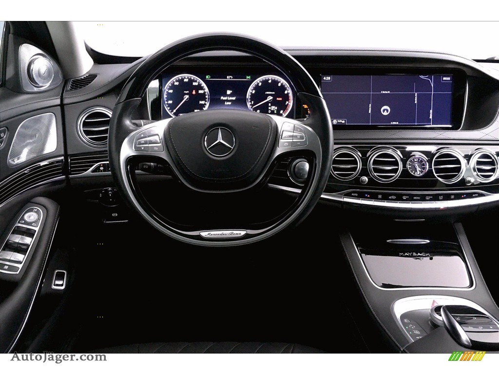 2016 S Mercedes-Maybach S600 Sedan - designo Diamond White Metallic / Black photo #4