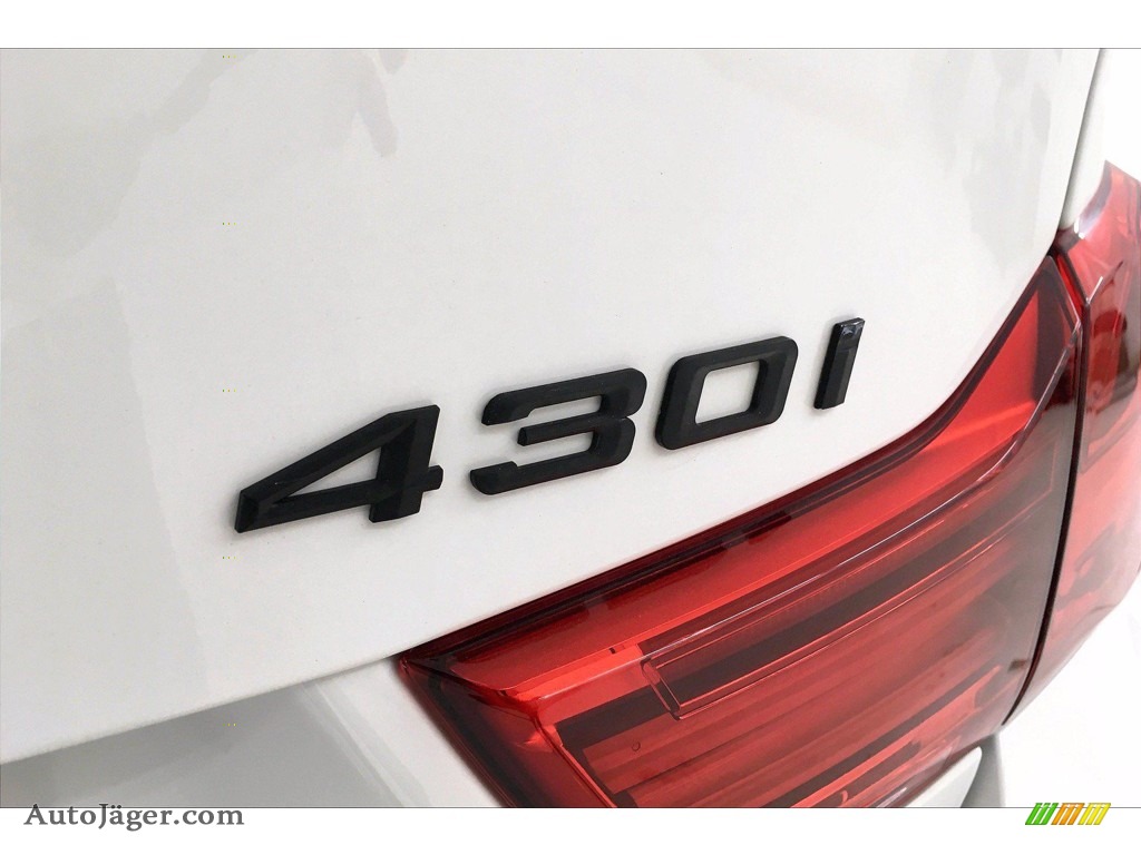 2018 4 Series 430i Coupe - Alpine White / Black photo #7