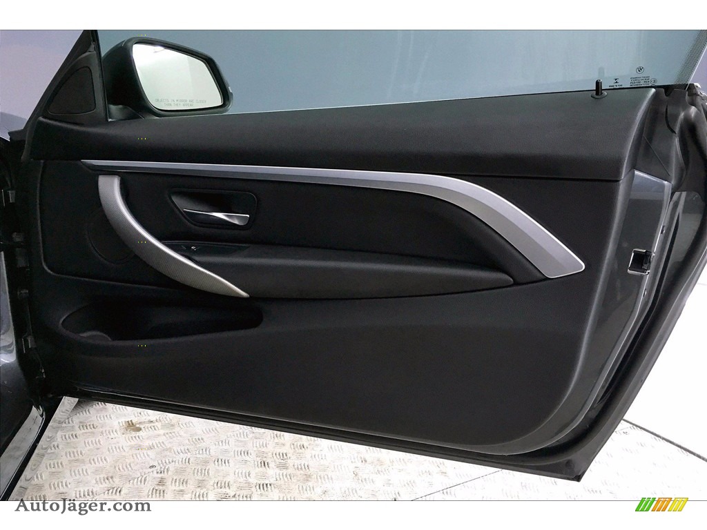 2018 4 Series 430i Coupe - Mineral Grey Metallic / Black photo #24