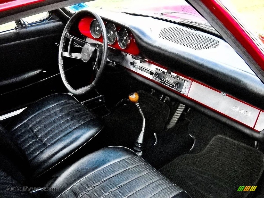 1966 912 Karmann Coupe - Polo Red / Black photo #11