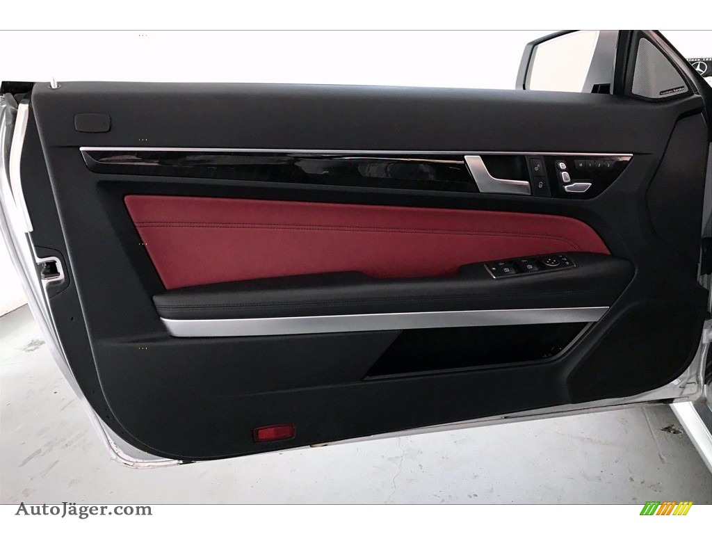 2017 E 400 Cabriolet - Iridium Silver Metallic / Red/Black photo #25