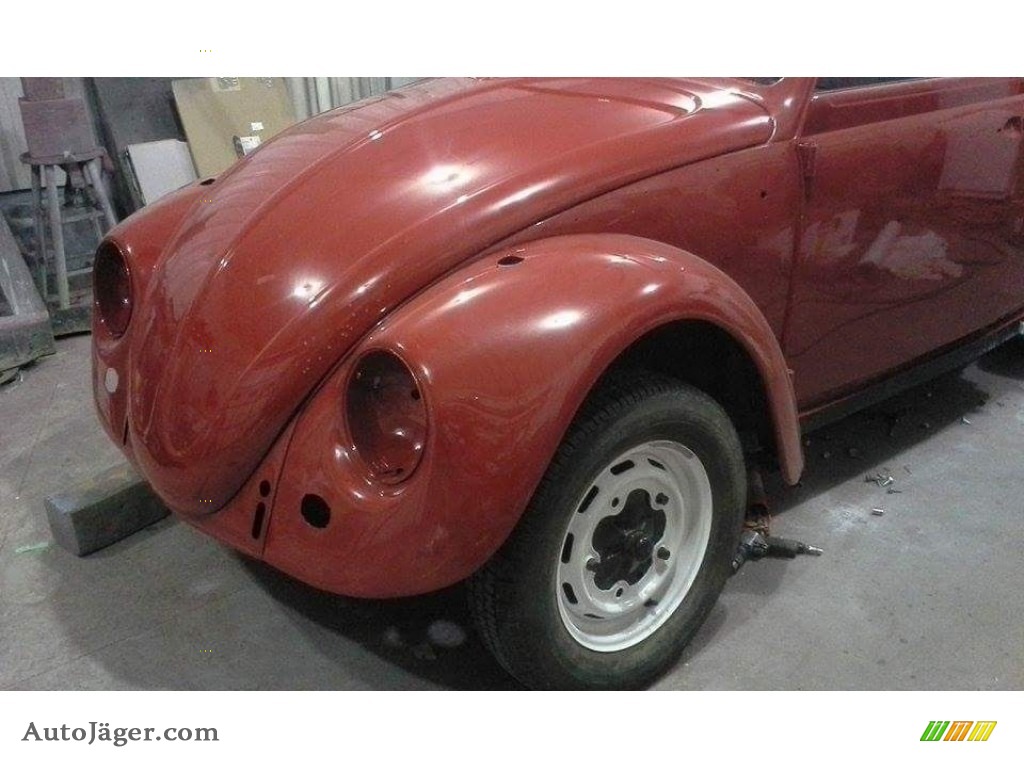 1967 Beetle Convertible - Ruby Red / Black photo #22