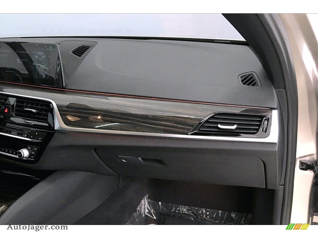 2017 5 Series 530i Sedan - Cashmere Silver Metallic / Black photo #22
