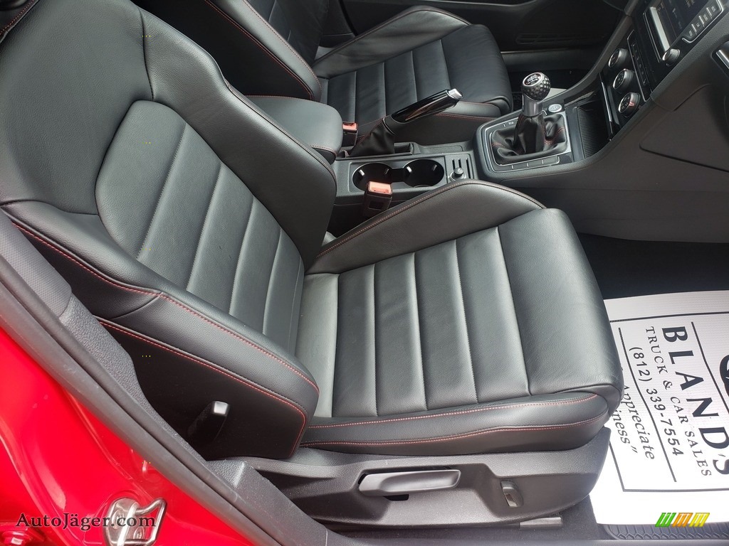 2016 Golf GTI 2 Door 2.0T SE - Toenado Red / Titan Black photo #42