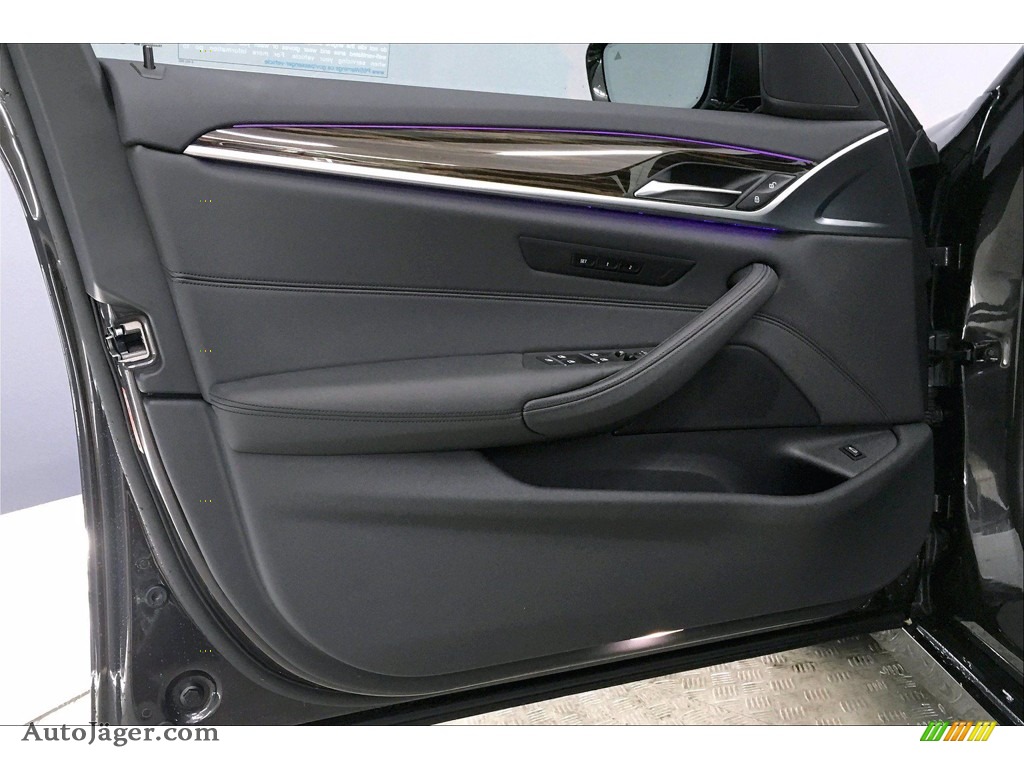 2020 5 Series 530i Sedan - Dark Graphite Metallic / Black photo #23