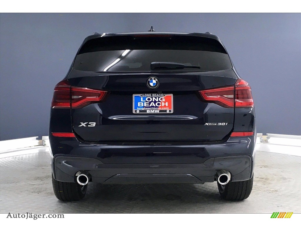 2021 X3 xDrive30i - Carbon Black Metallic / Black photo #4