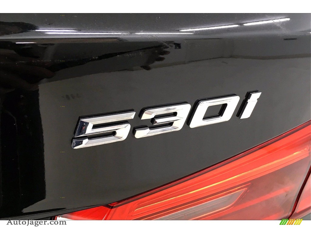 2020 5 Series 530i Sedan - Jet Black / Black photo #16