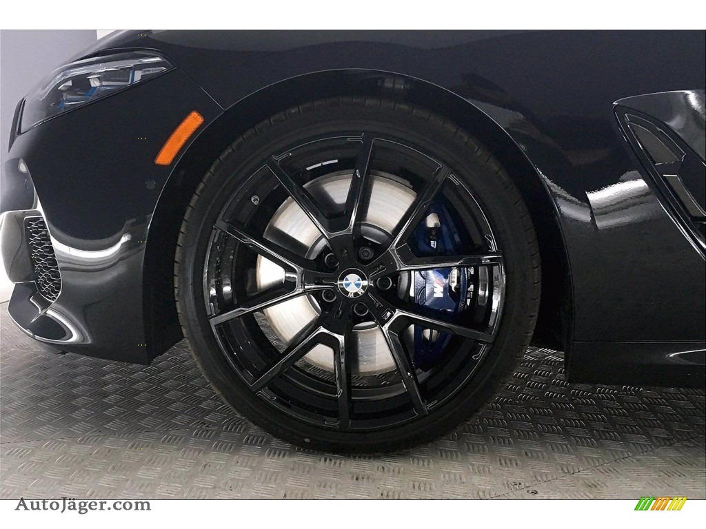 2021 8 Series M850i xDrive Coupe - Black Sapphire Metallic / Fiona Red/Black photo #12