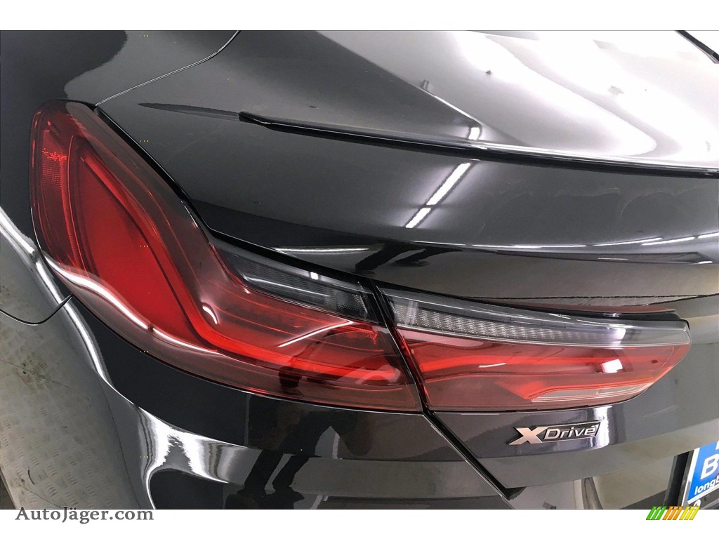 2021 8 Series M850i xDrive Coupe - Black Sapphire Metallic / Fiona Red/Black photo #15