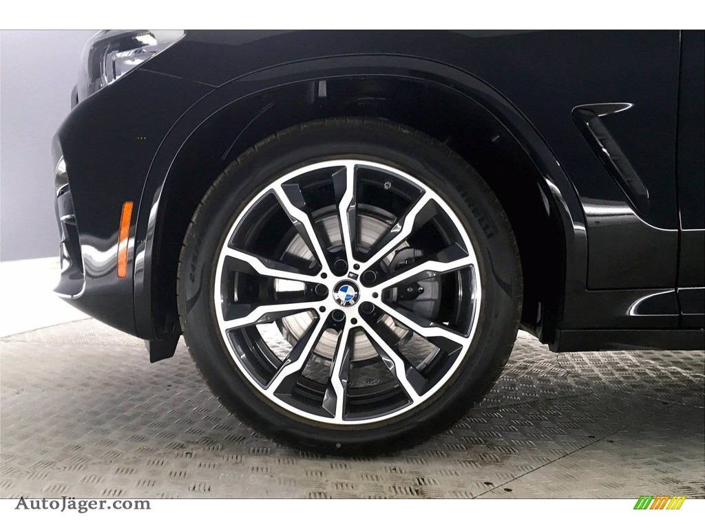 2021 X4 xDrive30i - Black Sapphire Metallic / Tacora Red photo #12