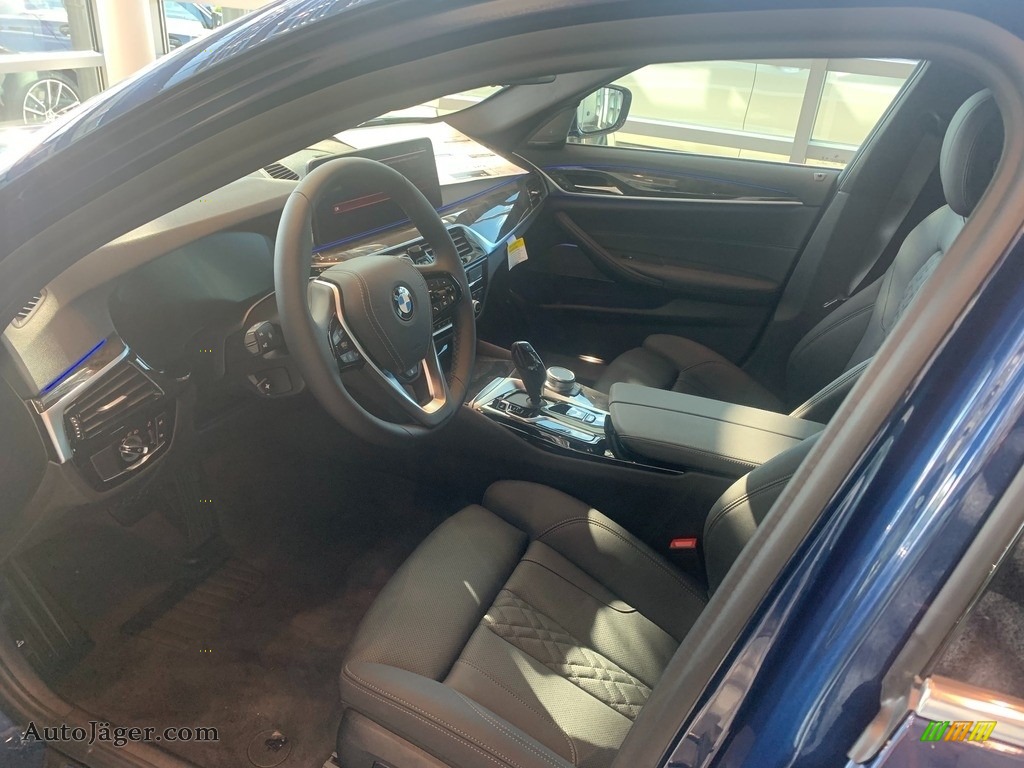 2021 5 Series 530i xDrive Sedan - Phytonic Blue Metallic / Black photo #3