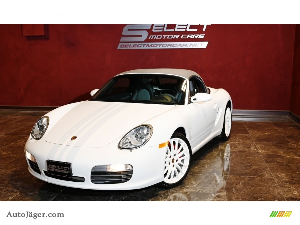 Carrara White / Stone Grey Porsche Boxster S Limited Edition