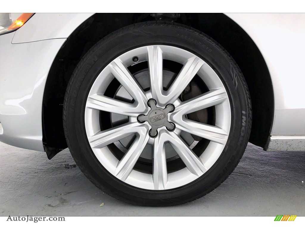 2015 A6 2.0T Premium quattro Sedan - Ice Silver Metallic / Black photo #8