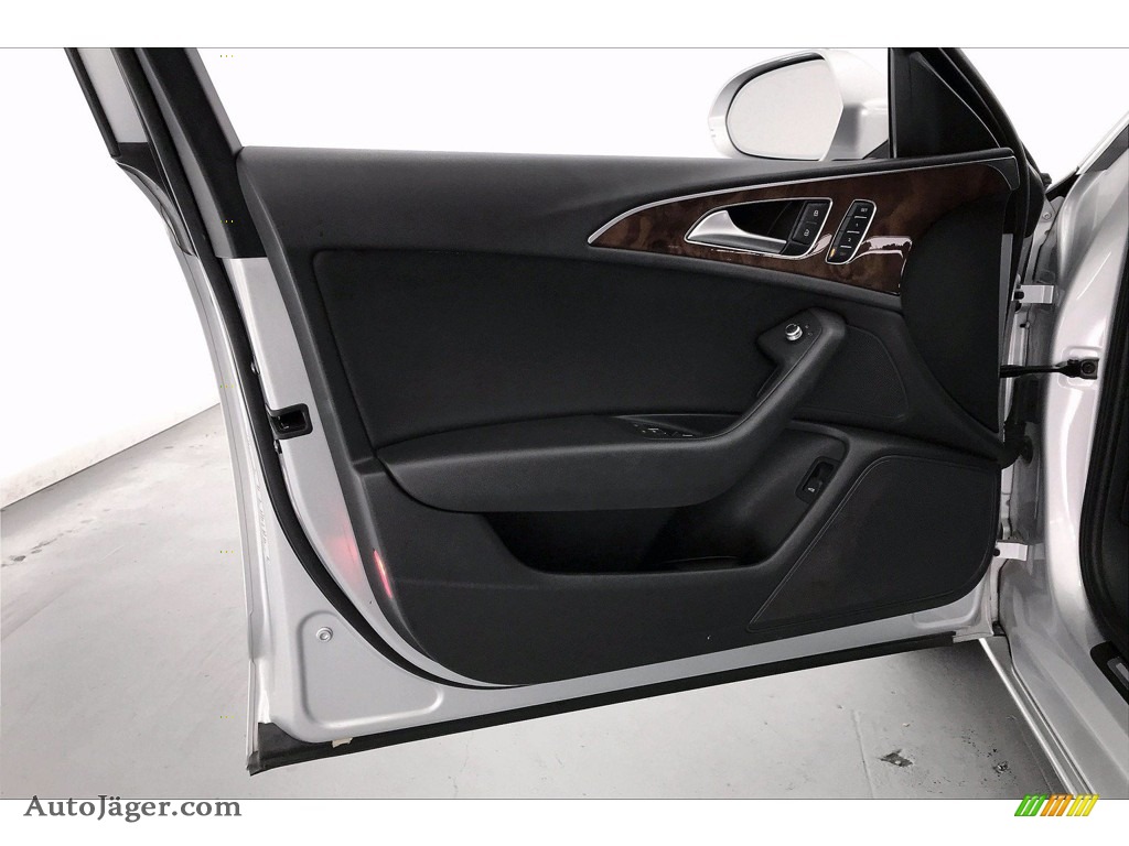 2015 A6 2.0T Premium quattro Sedan - Ice Silver Metallic / Black photo #24