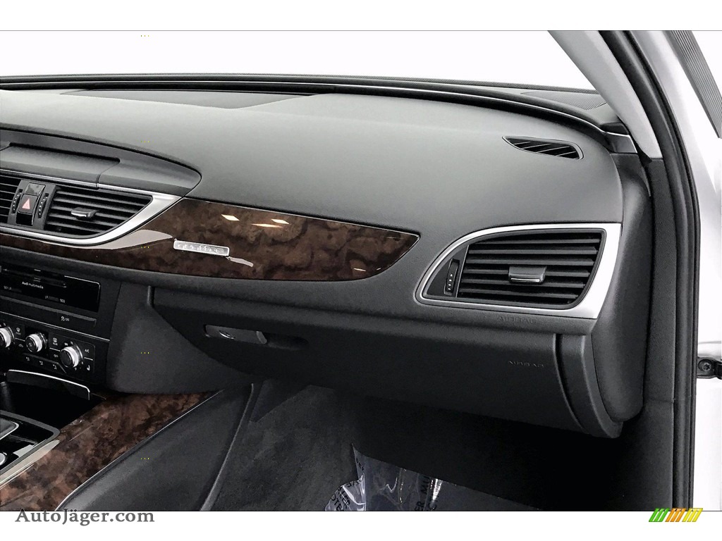 2015 A6 2.0T Premium quattro Sedan - Ice Silver Metallic / Black photo #27